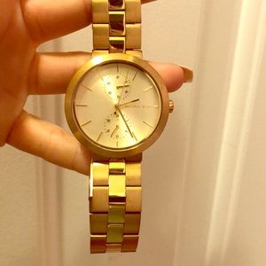 Gold Michael kors watch
